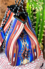 Load image into Gallery viewer, Brown Aztec Neoprene Western Tote Bag
