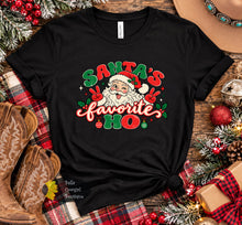 Load image into Gallery viewer, Santa's Favorite Ho Vintage Christmas T-Shirt
