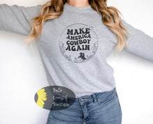 Load image into Gallery viewer, Make America Cowboy Again Western Sweatshirt
