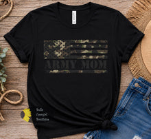 Load image into Gallery viewer, Camo Army Mom Military T-Shirt
