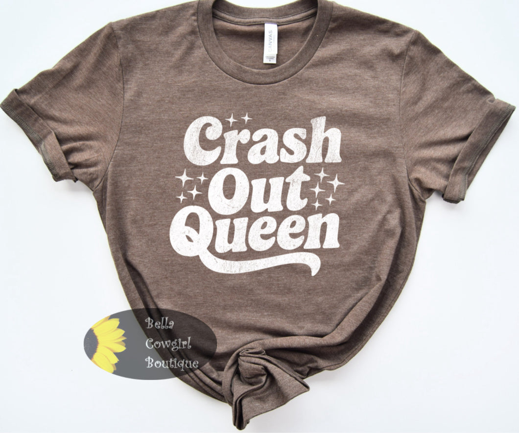 Crash Out Queen Funny T-Shirt