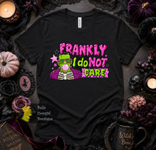 Load image into Gallery viewer, Frankly I Do Not Care Funny Halloween T-Shirt
