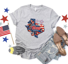 Load image into Gallery viewer, She's From Texas I Can Tell Country Western Patriotic T-Shirt
