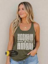 Load image into Gallery viewer, Yeehaw And Amen Rodeo Western Women's Tank Top
