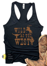 Load image into Gallery viewer, Wild As The Western Rodeo Country Women's Tank Top
