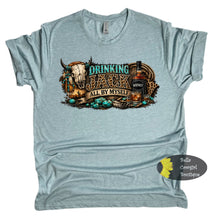 Load image into Gallery viewer, Drinking Jack All By Myself Country Music Western T-Shirt
