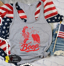 Load image into Gallery viewer, Boop Vintage July 4th Bald Eagle Western Patriotic Women's Tank Top
