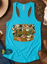Load image into Gallery viewer, How'd You Get So Jaded Leopard Print Country Music Women's Tank Top
