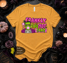 Load image into Gallery viewer, Frankly I Do Not Care Funny Halloween T-Shirt
