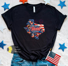 Load image into Gallery viewer, She's From Texas I Can Tell Country Western Patriotic T-Shirt
