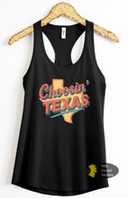 Load image into Gallery viewer, Retro Choosin' Texas Country Music Concert Western Tank Top
