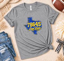 Load image into Gallery viewer, Lago Vista 78645 Zip Code T-Shirt
