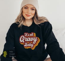 Load image into Gallery viewer, It&#39;s All Gravy Baby Fall Thanksgiving Dinner Sweatshirt
