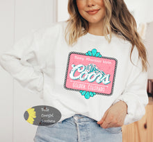 Load image into Gallery viewer, Coors Punchy Western Sweatshirt
