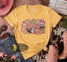 Load image into Gallery viewer, Cookin' With That Crisco Disco Ball Country Music Western T-Shirt
