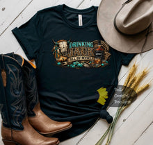 Load image into Gallery viewer, Drinking Jack All By Myself Country Music Western T-Shirt
