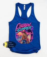 Load image into Gallery viewer, Retro Cowgirl Summer Western Women's Tank Top
