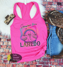 Load image into Gallery viewer, Somewhere Over Laredo Country Music Western Women&#39;s Tank Top
