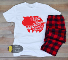 Load image into Gallery viewer, I Want A Hippopotamus For Christmas T-Shirt
