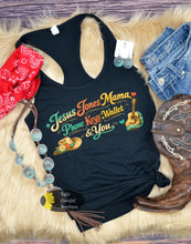 Load image into Gallery viewer, Jesus Jones Mama Phone Keys Wallet &amp; You Country Music Tank Top
