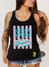 Load image into Gallery viewer, Redneck Yacht Club Pontoon Boat Summer Lake Women's Tank Top
