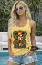 Load image into Gallery viewer, Not A Worry In The World Life Is Good Today Leopard Print Country Music Women's Tank Top
