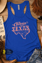 Load image into Gallery viewer, Choosin' Texas Pink Country Music Concert Western Rodeo Women's Tank Top
