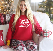 Load image into Gallery viewer, Santa Baby Christmas Sweatshirt
