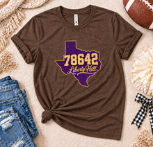 Load image into Gallery viewer, Liberty Hill Texas 78642 Zip Code T-Shirt
