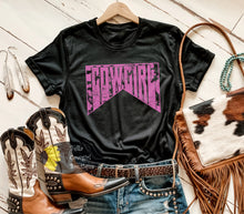 Load image into Gallery viewer, Retro Pink Cowgirl T-Shirt
