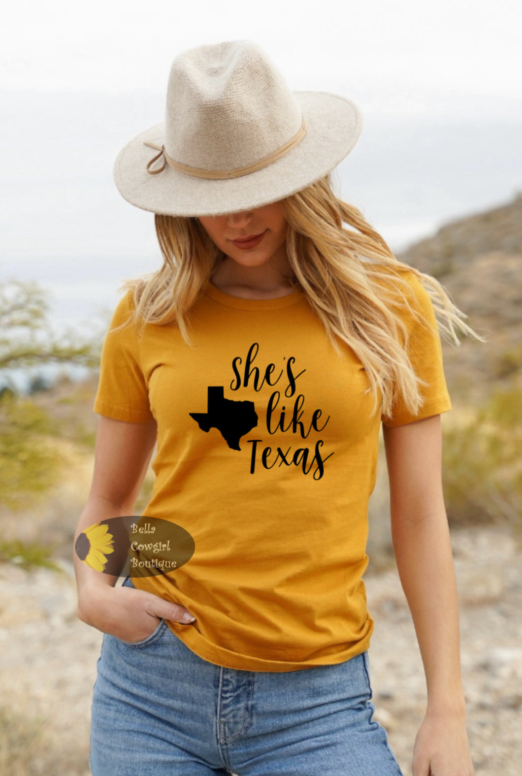 She's Like Texas Country Music Women's T-Shirt