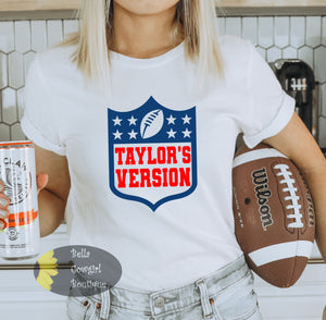 Taylor's Version Funny Football T-Shirt