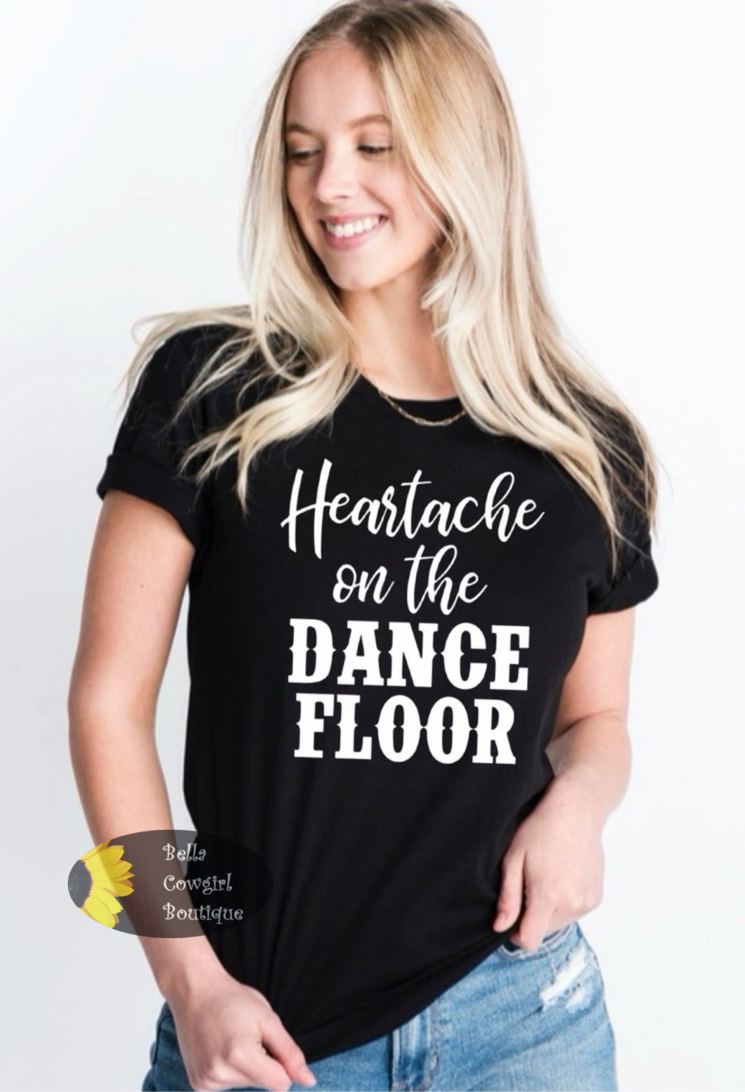 Heartache On The Dance Floor Country Music Women's T-Shirt