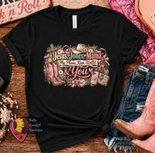 Load image into Gallery viewer, Jesus Jones Mama Country Music T-Shirt
