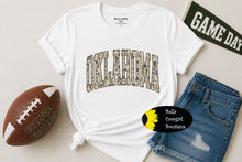 Load image into Gallery viewer, Distressed Country Camo Oklahoma T-Shirt

