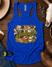 Load image into Gallery viewer, How'd You Get So Jaded Leopard Print Country Music Women's Tank Top
