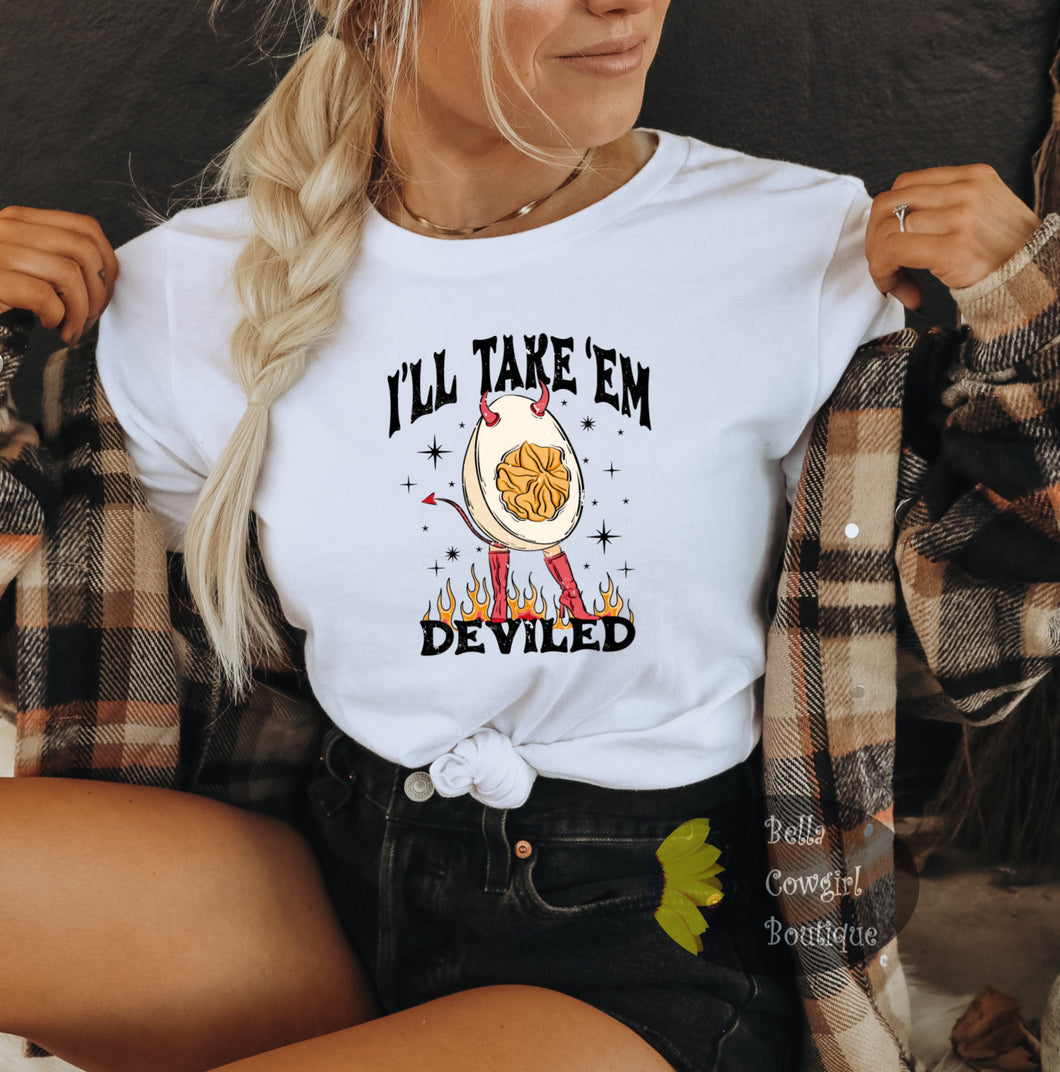 I'll Take Em Deviled Funny Thanksgiving T-Shirt