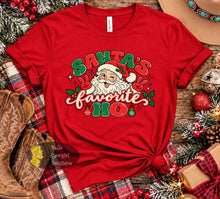 Load image into Gallery viewer, Santa's Favorite Ho Vintage Christmas T-Shirt
