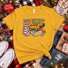 Load image into Gallery viewer, Torn Between Lookin Like A Snack And Eating One Christmas Tree Cake T-Shirt
