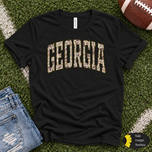 Load image into Gallery viewer, Distressed Country Camo Georgia T-Shirt
