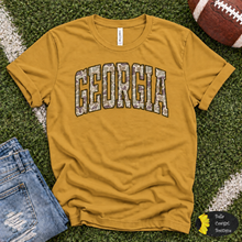 Load image into Gallery viewer, Distressed Country Camo Georgia T-Shirt
