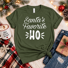 Load image into Gallery viewer, Santa's Favorite Ho Funny Christmas T-Shirt
