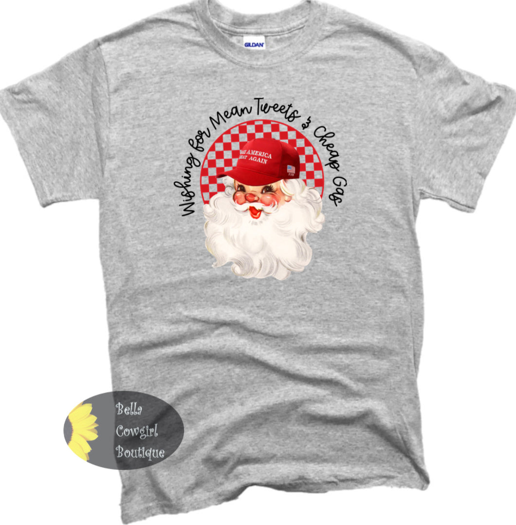 Merry Maga Christmas Trump Santa Women's T-Shirt
