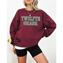 Load image into Gallery viewer, Grunge Camo Pre-k, Second Grade, Kindergarten Teacher First Day Of School Sweatshirt
