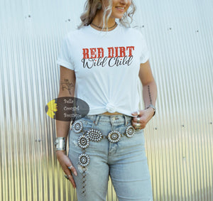 Red Dirt Wild Child Country Music T-Shirt