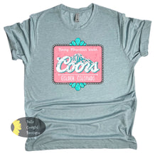 Load image into Gallery viewer, Coors Rocky Mountain Water Punchy Western T-Shirt
