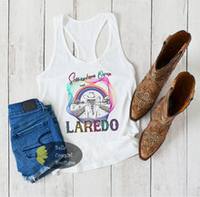 Load image into Gallery viewer, Somewhere Over Laredo Country Music Western Women&#39;s Tank Top
