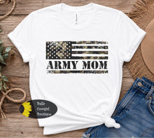 Load image into Gallery viewer, Camo Army Mom Military T-Shirt
