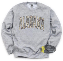 Load image into Gallery viewer, Distressed Country Camo Alabama Sweatshirt
