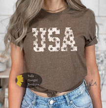 Load image into Gallery viewer, USA Stars Patriotic T-Shirt
